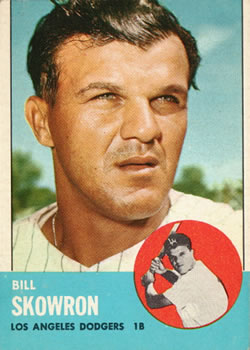1963 Topps Baseball Cards      179     Ron Piche